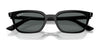 Ray-Ban ZAYA RB4456 Sunglasses / Cloudy Natural Pink №681182 / Dark Green (2N 19.6%) / Size 50