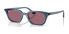 Ray-Ban ZAYA RB4456 Sunglasses / Light Blue №68121A / Violet (2N 22%) / Size 50