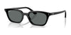 Ray-Ban ZAYA RB4456F Sunglasses | Size 52 / Black №667781 / Dark Grey (Polarized) (3P 10%)