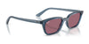 Ray-Ban ZAYA RB4456F Sunglasses | Size 52 / Havana №135987 / Dark Grey (3N 10.1%)