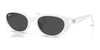 Ray-Ban RB4457D Sunglasses | Size 55 / White №677287 / Dark Grey (3N 10.1%)