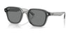 Ray-Ban RB4458D Sunglasses | Size 65 / Transparent Grey №645087 / Dark Brown (2N 19%)