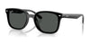 Ray-Ban RB4461D Sunglasses | Size 64 / Black №601/87 / Dark Grey (3N 9.3%)