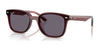 Ray-Ban RB4461D Sunglasses | Size 64 / Transparent Dark Brown №659373 / Violet (3N 14.3%)
