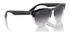 Ray-Ban IRIS RB4471 Sunglasses | Size 54 / Black №662971 / Dark Green (3N 14.3%)
