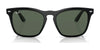 Ray-Ban STEVE RB4487 Sunglasses | Size 54 / Black №662971 / Dark Green (3N 14.3%)