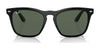 Ray-Ban STEVE RB4487F Sunglasses | Size 54 / Black №662971 / Dark Green (3N 14.3%)
