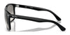 Ray-Ban BOYFRIEND TWO RB4547 Sunglasses / Black №601/58 / Green (Polarized) (3P 11%) / Size 57