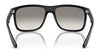 Ray-Ban BOYFRIEND TWO RB4547 Sunglasses / Black №601/58 / Green (Polarized) (3P 11%) / Size 57