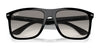 Ray-Ban BOYFRIEND TWO RB4547 Sunglasses / Black №601/58 / Green (Polarized) (3P 11%) / Size 57