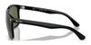 Ray-Ban BOYFRIEND TWO RB4547 Sunglasses / Black №601/58 / Green (Polarized) (3P 11%) / Size 57
