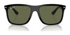 Ray-Ban BOYFRIEND TWO RB4547 Sunglasses / Black №601/58 / Green (Polarized) (3P 11%) / Size 57