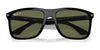 Ray-Ban BOYFRIEND TWO RB4547 Sunglasses / Black №601/58 / Green (Polarized) (3P 11%) / Size 57
