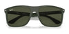 Ray-Ban BOYFRIEND TWO RB4547 Sunglasses / Black №601/58 / Green (Polarized) (3P 11%) / Size 57