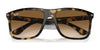 Ray-Ban BOYFRIEND TWO RB4547 Sunglasses / Black №601/58 / Green (Polarized) (3P 11%) / Size 57