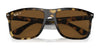 Ray-Ban BOYFRIEND TWO RB4547 Sunglasses / Black №601/58 / Green (Polarized) (3P 11%) / Size 57