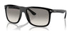 Ray-Ban BOYFRIEND TWO RB4547F Sunglasses | Size 60 / Black №601/32 / Light Grey (2N 33.3%)