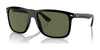 Ray-Ban BOYFRIEND TWO RB4547F Sunglasses | Size 60 / Black №601/58 / Green (Polarized) (3P 11%)
