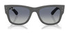 Ray-Ban RB4840S Sunglasses / Sand Black №601S71 / Dark Green (3N 12.9%) / Size 50