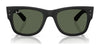 Ray-Ban RB4840S Sunglasses / Sand Black №601S71 / Dark Green (3N 12.9%) / Size 50