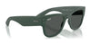 Ray-Ban RB4840S Sunglasses / Sand Black №601S71 / Dark Green (3N 12.9%) / Size 50