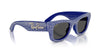 Ray-Ban WAYFARER PUFFER RB4940BP Sunglasses | Size 47 / Black & Strass Pave №686587 / Ultra Black (3N 10.1%)