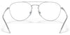 Ray-Ban RB6414 Eyeglasses | Size 55 / Polished Black On Silver / Size 55