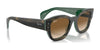 Ray-Ban JORGE RB7681S Sunglasses | Size 52 / Black №901/31 / Green (3N 13.2%)