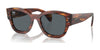 Ray-Ban JORGE RB7681S Sunglasses | Size 52 / Striped Havana №954/R5 / Blue (3N 10.7%)
