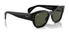 Ray-Ban JORGE RB7681SF Sunglasses | Size 52 / Black №901/31 / Green (3N 13.2%)