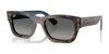 Ray-Ban JOSEPH RB7683S Sunglasses | Size 55 / Havana Grey On Gradient Blue №140171 / Gradient Grey (3N 14.02%)