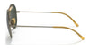 Ray-Ban RB8063 Sunglasses | Size 55 / Antique Gold №9207P1 / Dark Green Classic (Polarized) (3P 13.6%)