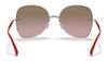 Ray-Ban RB8066 Sunglasses | Size 58 / Red №003/14 / Violet Gradient Brown (2N 27%)