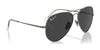 Ray-Ban AVIATOR TITANIUM RB8089 Sunglasses / Arista Gold №926531 / Green (3N 13.2%) / Size 58
