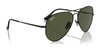 Ray-Ban AVIATOR TITANIUM RB8089 Sunglasses / Arista Gold №926531 / Green (3N 13.2%) / Size 58