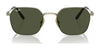Ray-Ban JIM TITANIUM RB8094 Sunglasses | Size 53 / Arista Gold №926531 / Green (3N 13.2%)