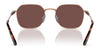 Ray-Ban JIM TITANIUM RB8094 Sunglasses | Size 53 / Arista Gold №926531 / Green (3N 13.2%)
