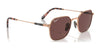 Ray-Ban JIM TITANIUM RB8094 Sunglasses | Size 53 / Arista Gold №926531 / Green (3N 13.2%)