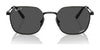 Ray-Ban JIM TITANIUM RB8094 Sunglasses | Size 53 / Arista Gold №926531 / Green (3N 13.2%)