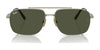 Ray-Ban MICHAEL TITANIUM RB8096 Sunglasses | Size 59 / Arista Gold №926531 / Green (3N 13.2%)