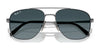 Ray-Ban WILLIAM TITANIUM RB8097 Sunglasses | Size 59 / Arista Gold №9265M2 / Brown Gradient (Polarized) (3P 15%)