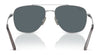Ray-Ban WILLIAM TITANIUM RB8097 Sunglasses | Size 59 / Arista Gold №9265M2 / Brown Gradient (Polarized) (3P 15%)