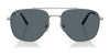 Ray-Ban WILLIAM TITANIUM RB8097 Sunglasses | Size 59 / Arista Gold №9265M2 / Brown Gradient (Polarized) (3P 15%)
