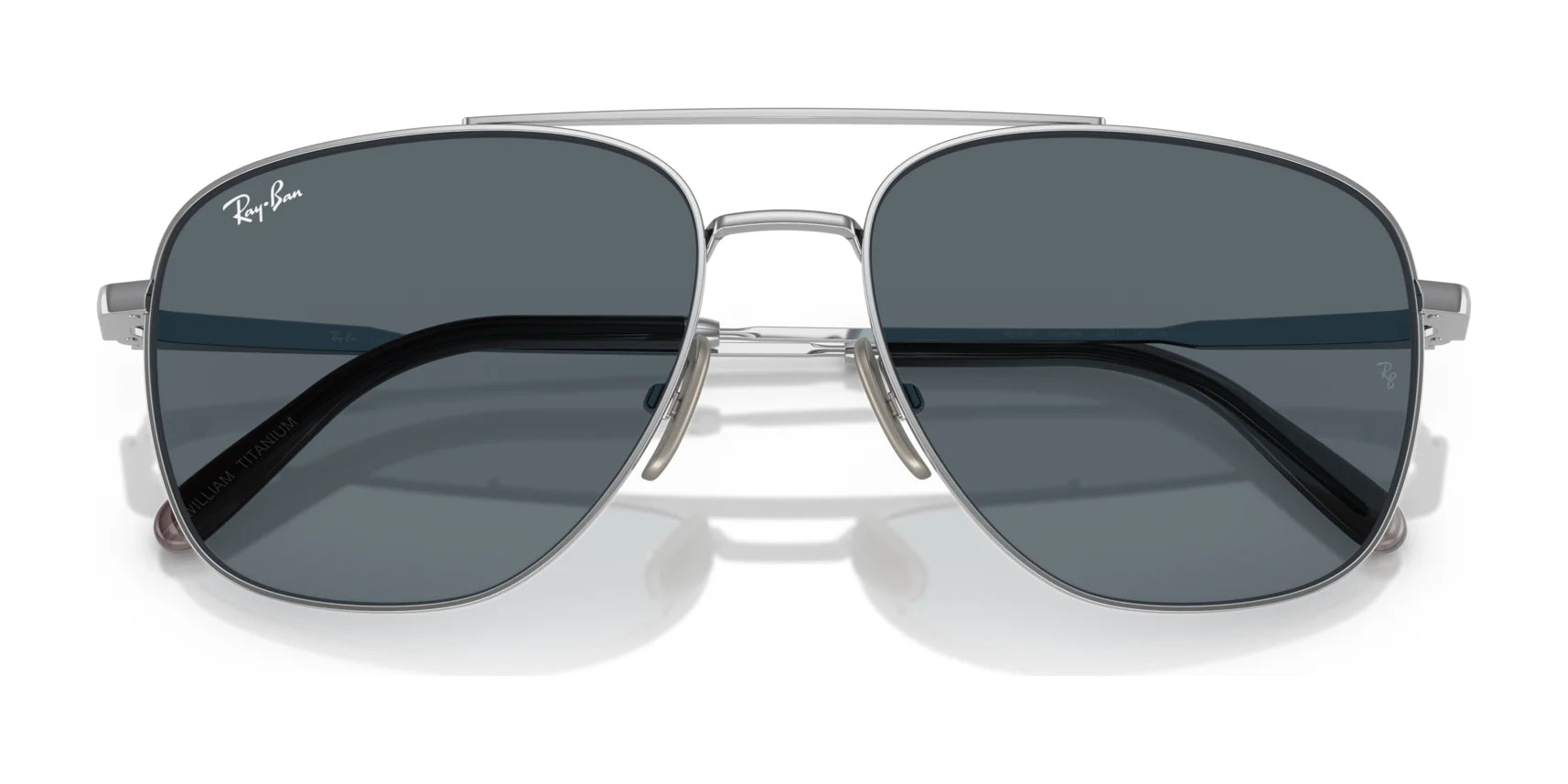 Ray-Ban WILLIAM TITANIUM RB8097 Sunglasses | Size 59