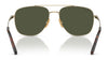 Ray-Ban WILLIAM TITANIUM RB8097 Sunglasses | Size 59 / Arista Gold №9265M2 / Brown Gradient (Polarized) (3P 15%)