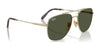 Ray-Ban WILLIAM TITANIUM RB8097 Sunglasses | Size 59 / Arista Gold №9265M2 / Brown Gradient (Polarized) (3P 15%)