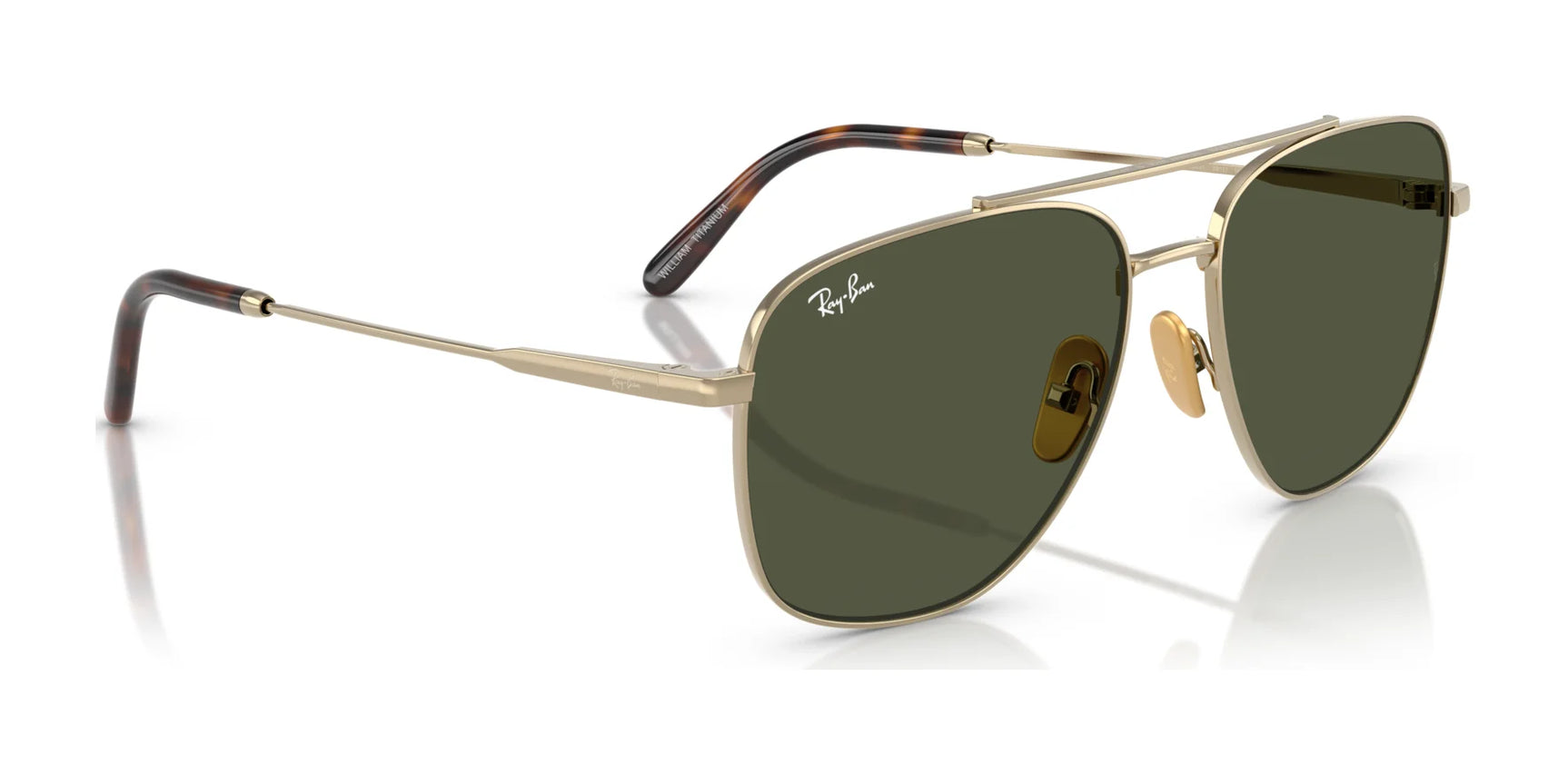 Ray-Ban WILLIAM TITANIUM RB8097 Sunglasses | Size 59