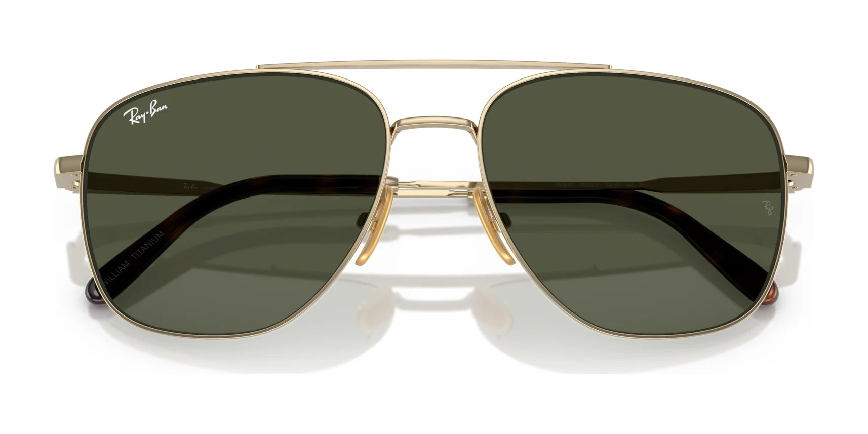 Ray-Ban WILLIAM TITANIUM RB8097 Sunglasses | Size 59