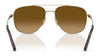 Ray-Ban WILLIAM TITANIUM RB8097 Sunglasses | Size 59 / Arista Gold №9265M2 / Brown Gradient (Polarized) (3P 15%)