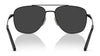 Ray-Ban WILLIAM TITANIUM RB8097 Sunglasses | Size 59 / Arista Gold №9265M2 / Brown Gradient (Polarized) (3P 15%)